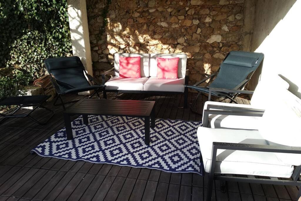 Maison De Maitre 230M² En Plein Coeur Du Village Camps-la-Source Exterior foto