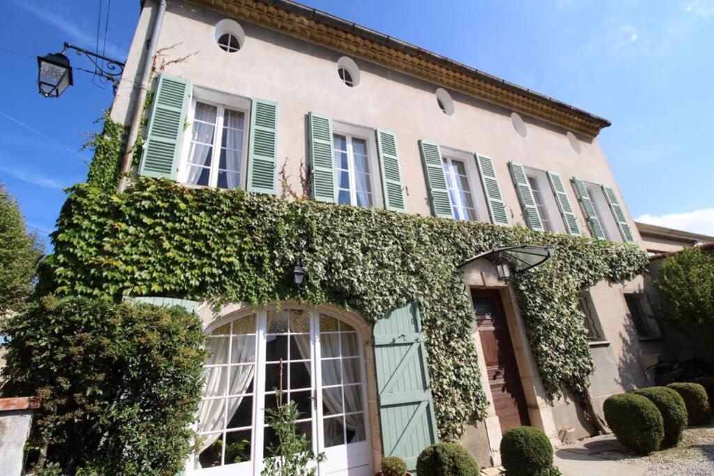 Maison De Maitre 230M² En Plein Coeur Du Village Camps-la-Source Exterior foto